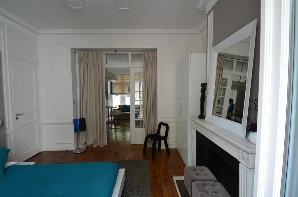 Bed and Breakfast Le Jardin De Rochegrosse Paris Exterior foto